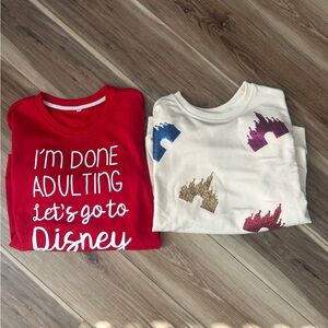 Disney Sweater Bundle Size Large